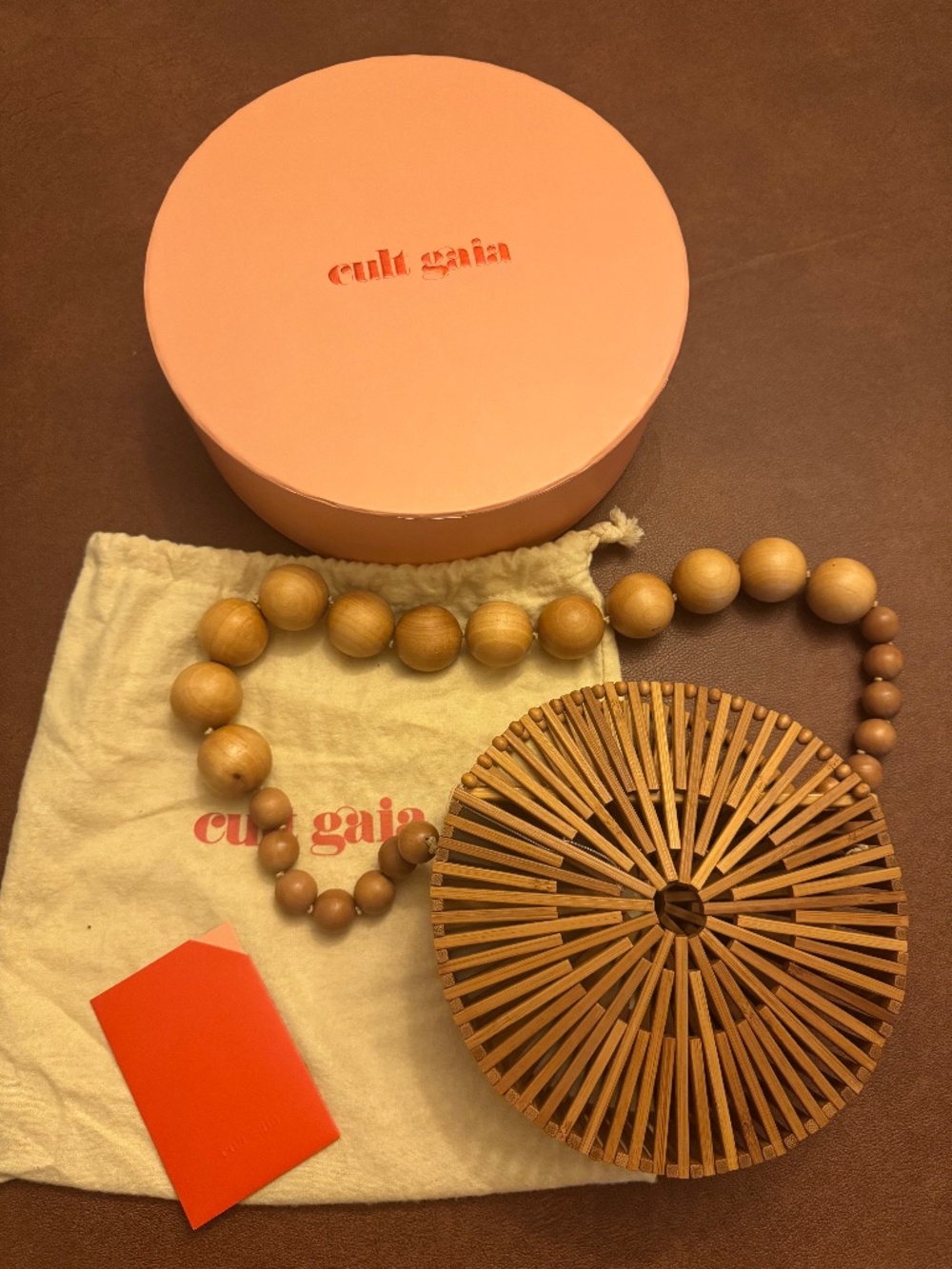 Cult Gaia Bamboo Luna Bag - New Without Tags
